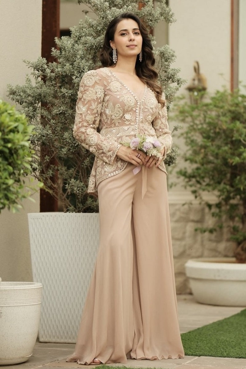 Sania Chadha Garden Party Jackett Set – Summer By Priyanka Gupta