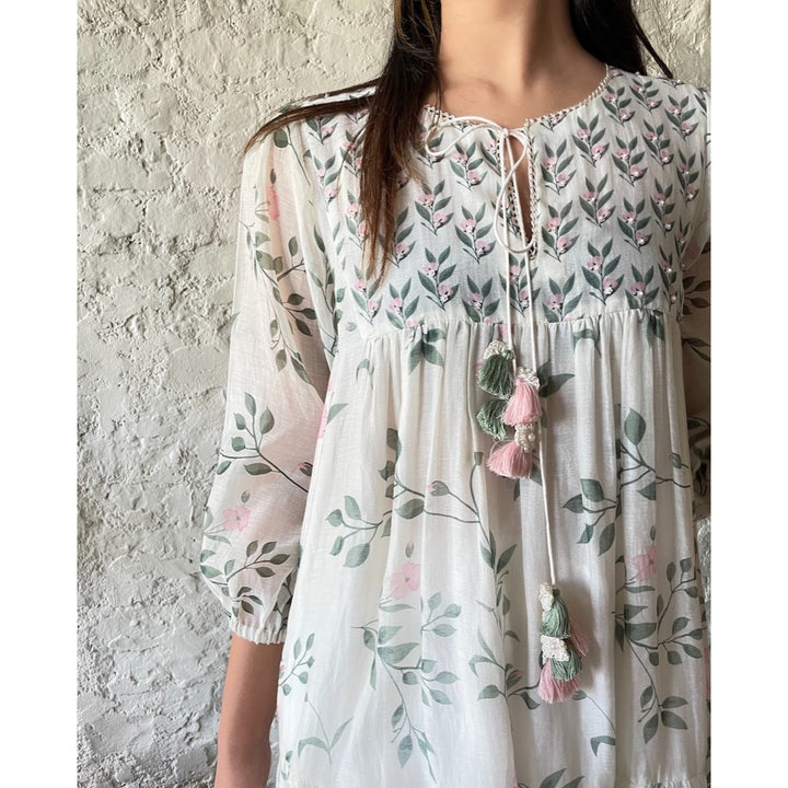 Monsoon Floral Tiered Dress