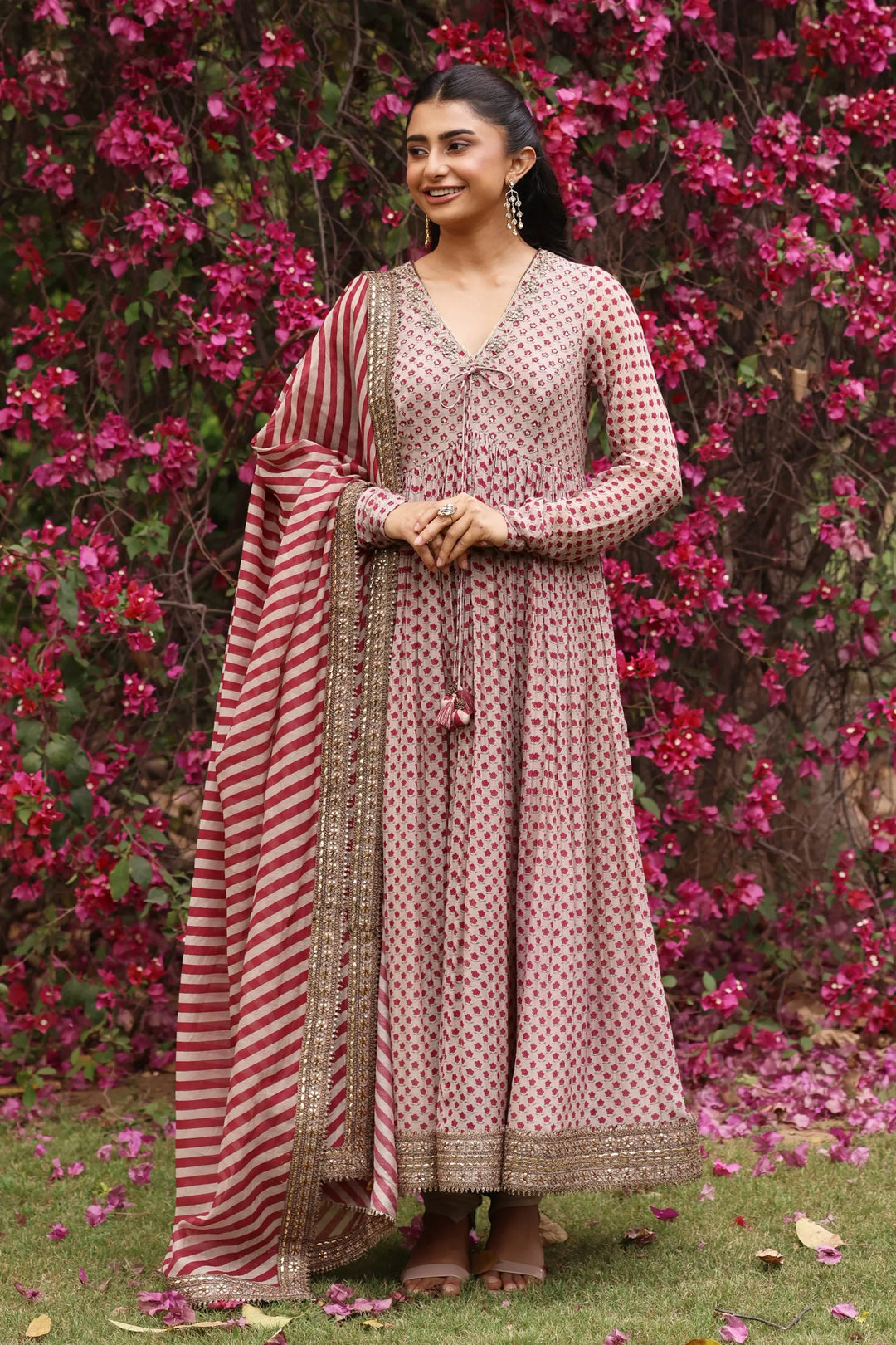 Noor Print Anarkali