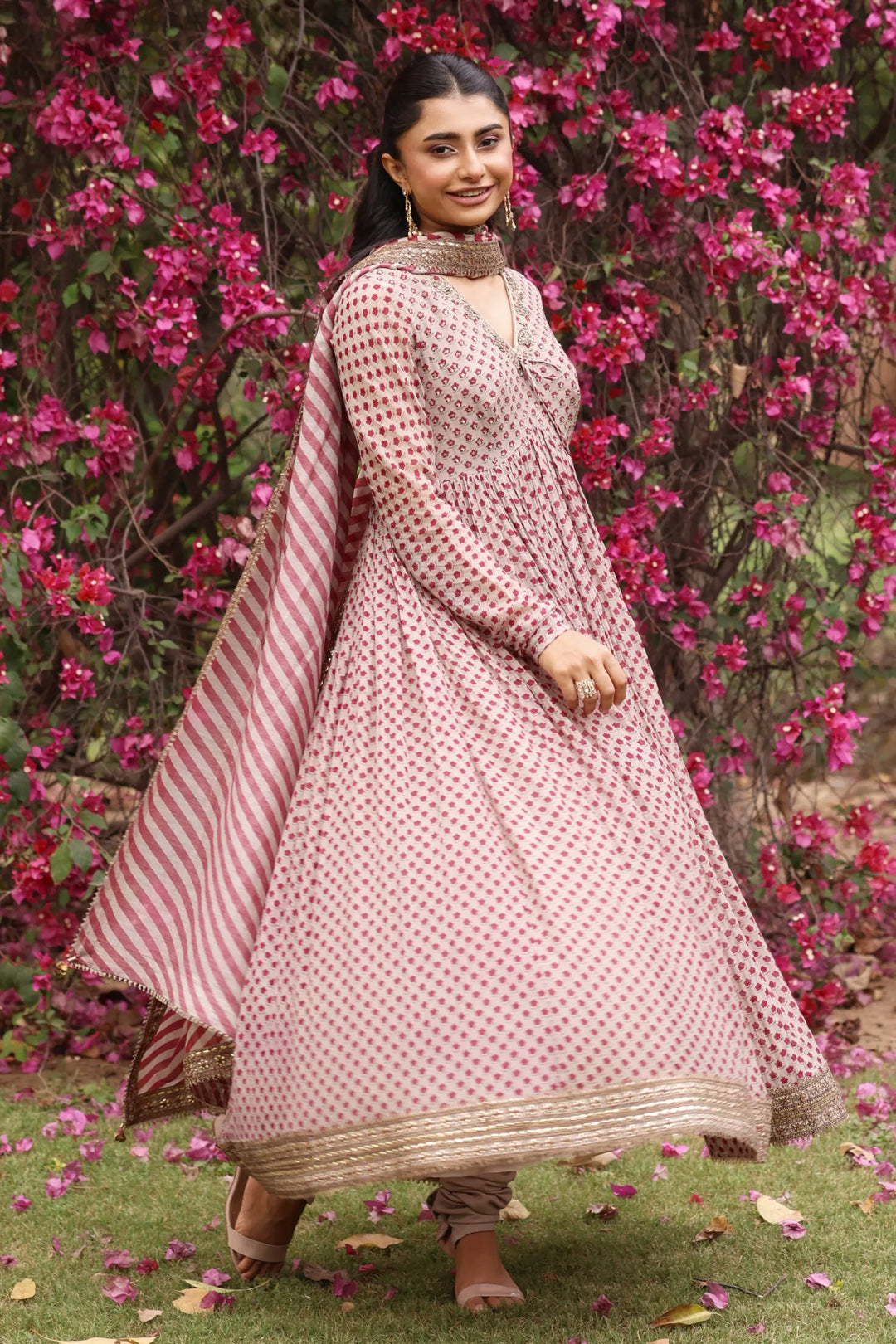 Noor Print Anarkali