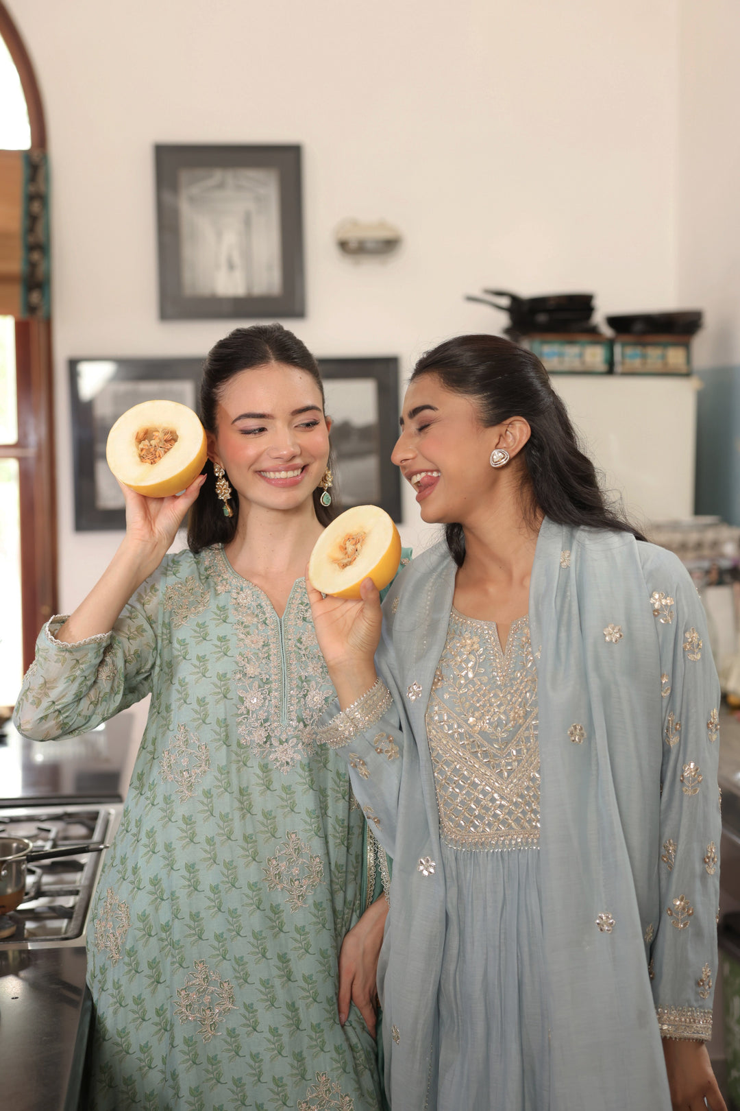 Blue Sophia Kurta Set