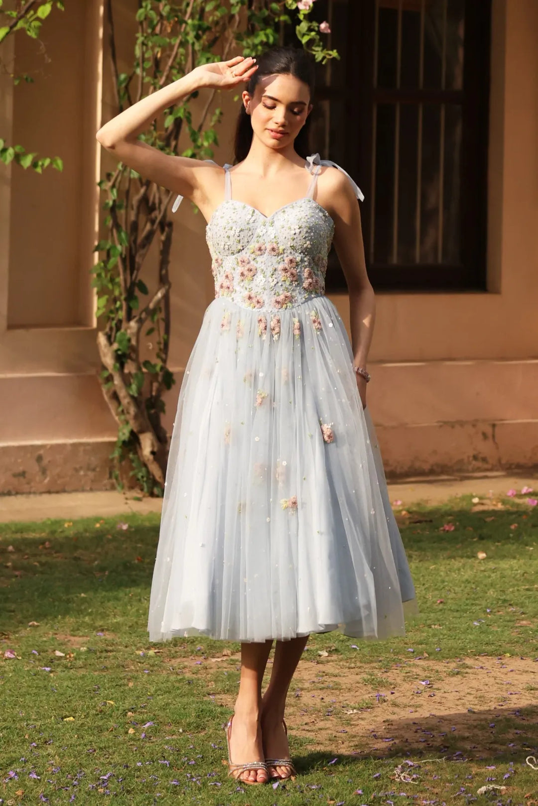 Blue Zaria Dress