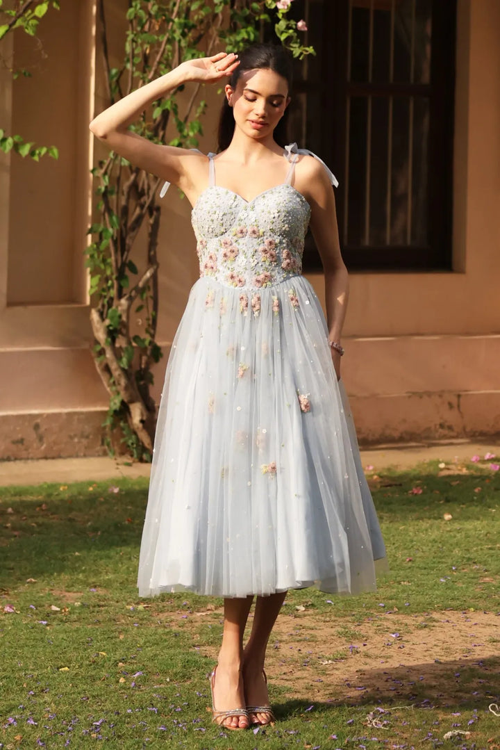 Blue Zaria Dress