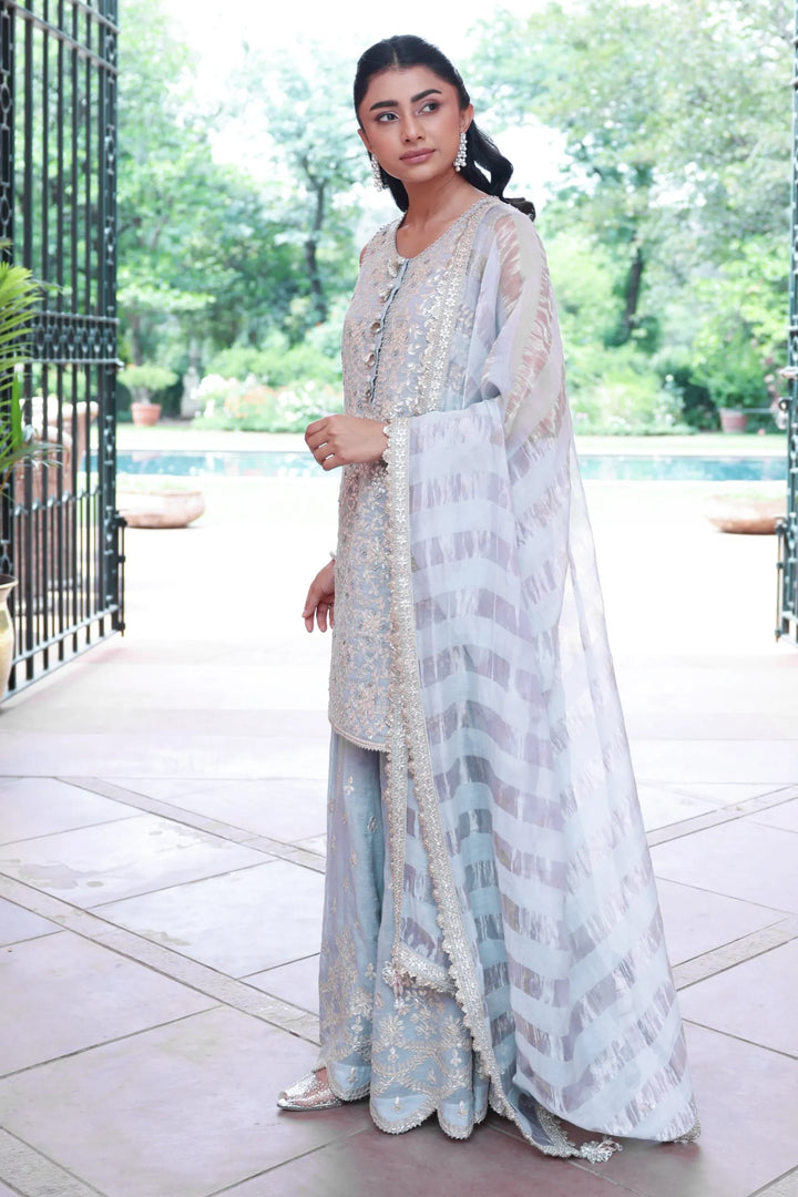 Ice Blue Elena Sharara Set