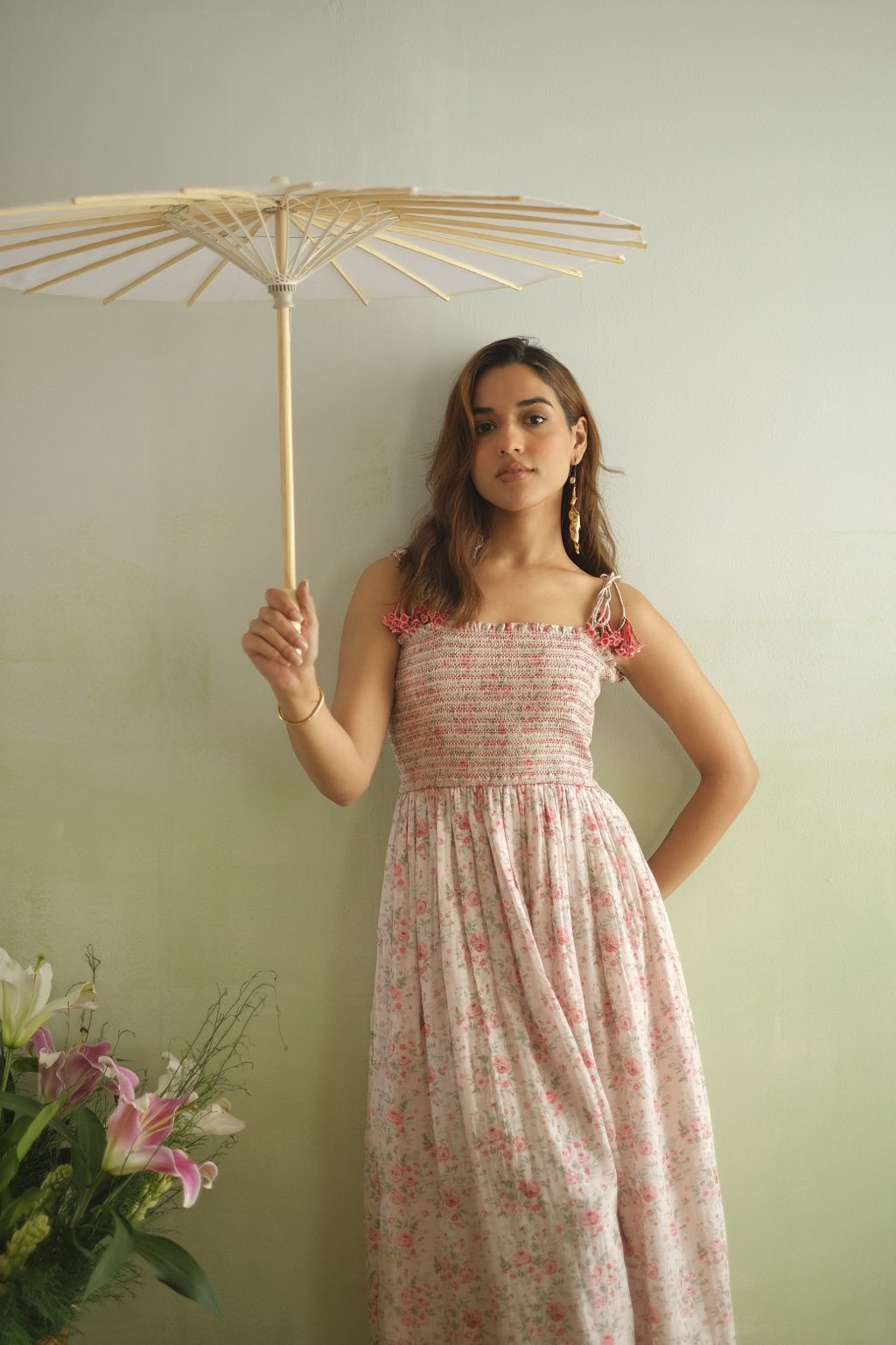 Off White Ether Dress