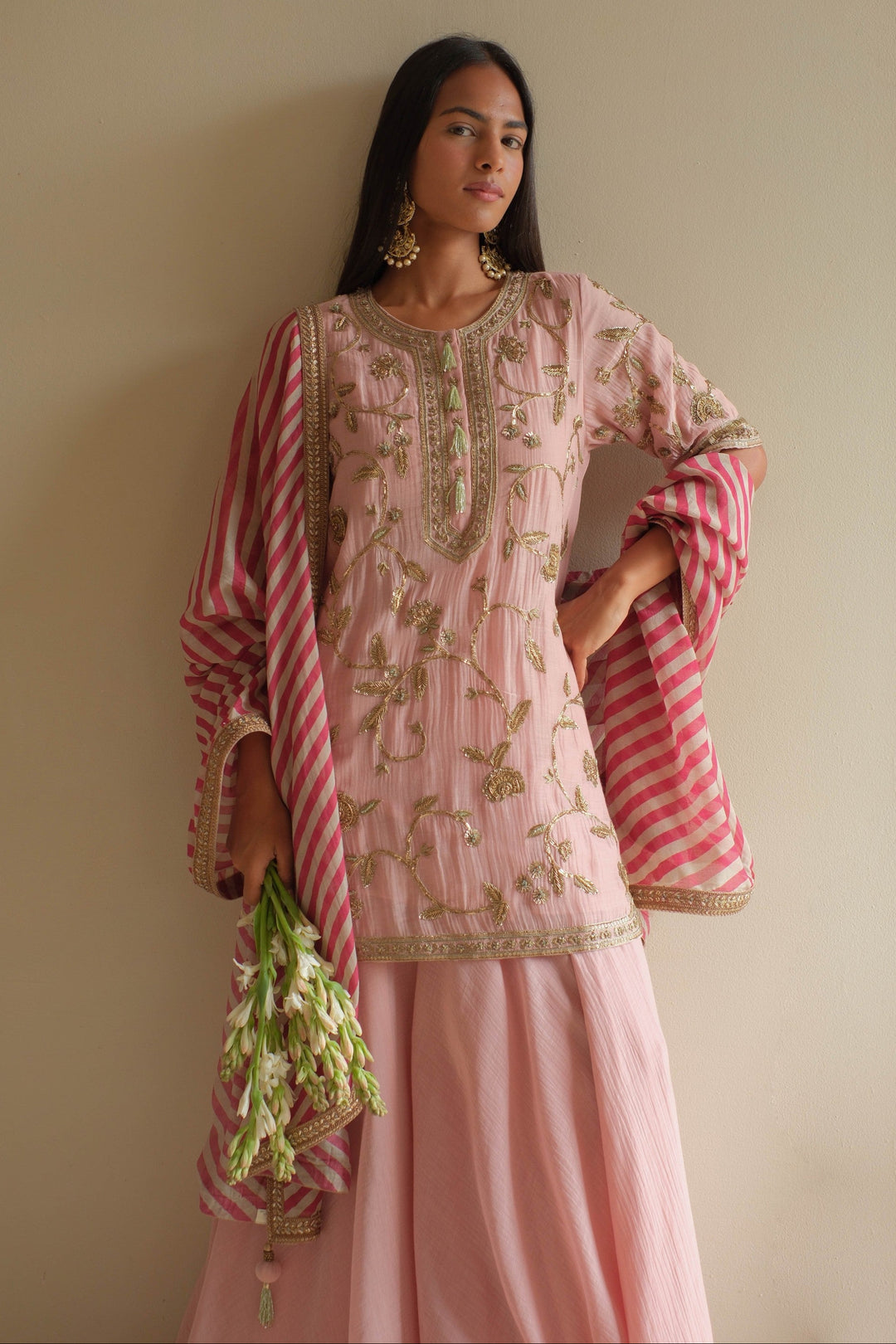 Pink Zareen Sharara
