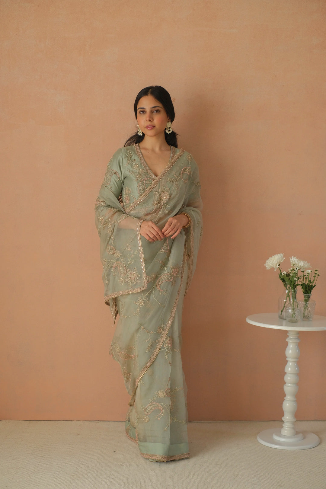 PAISLEY JAAL SAREE