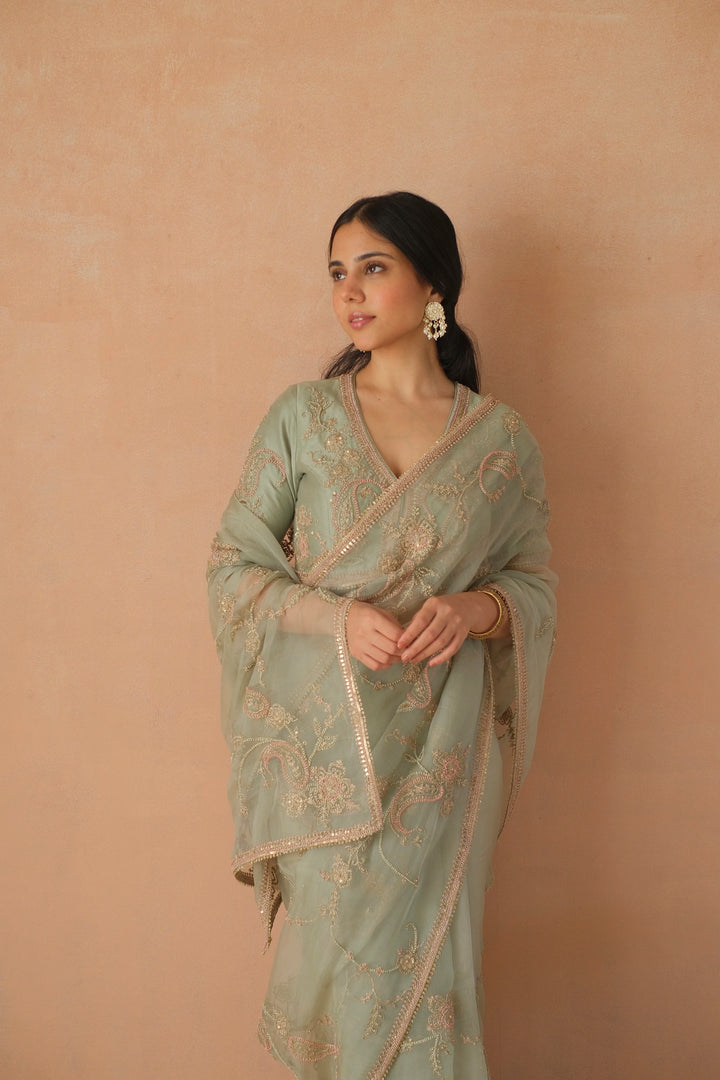 PAISLEY JAAL SAREE