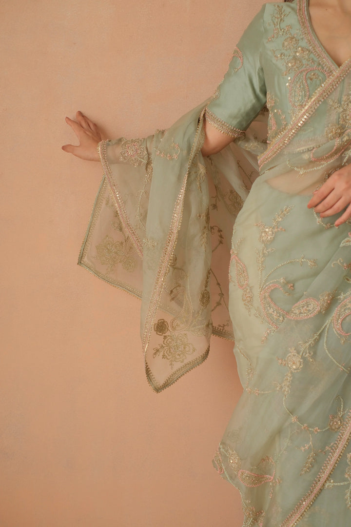 PAISLEY JAAL SAREE