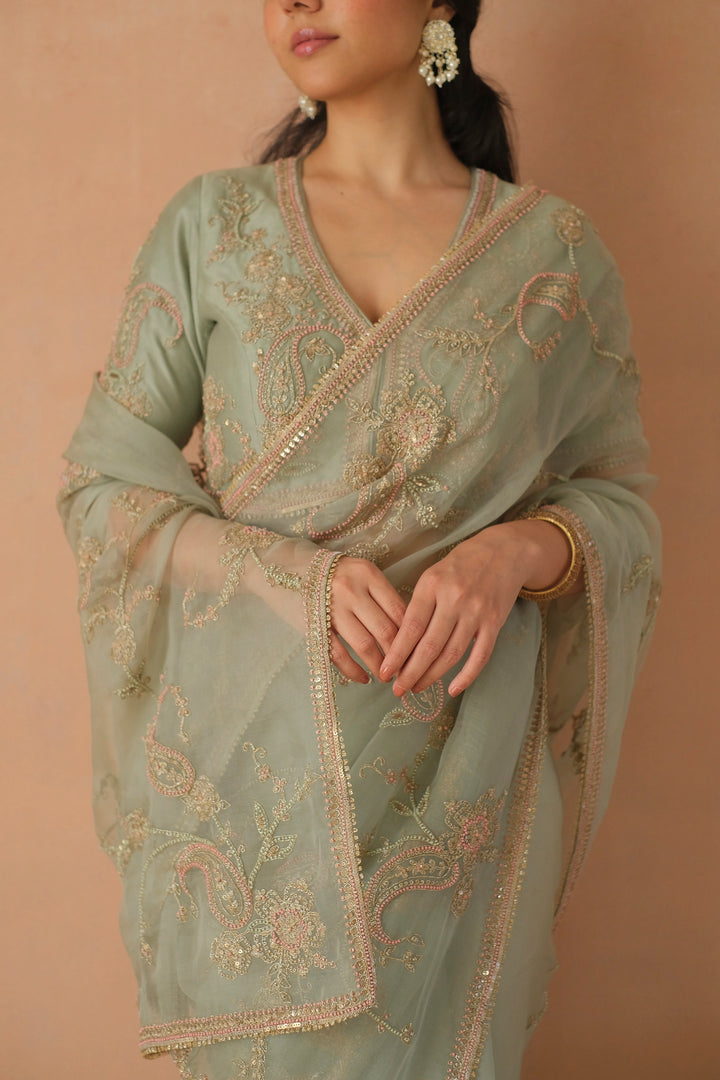 PAISLEY JAAL SAREE