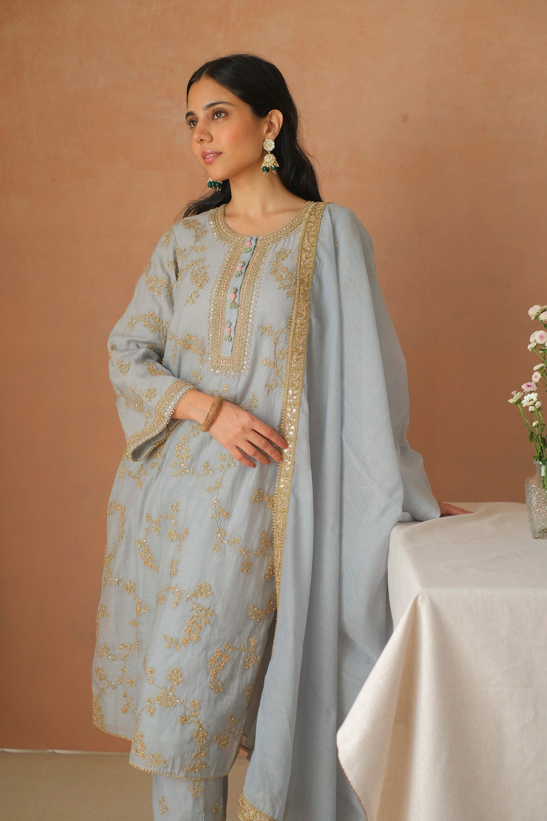 VRINDA DORI KURTA SET