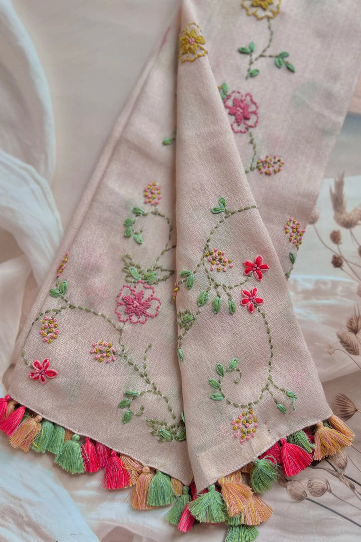 Pink Garden Stole