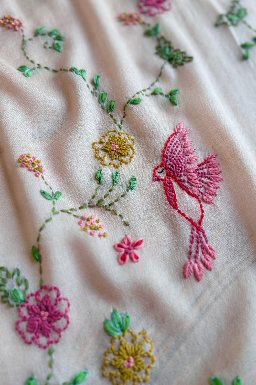 Pink Garden Stole