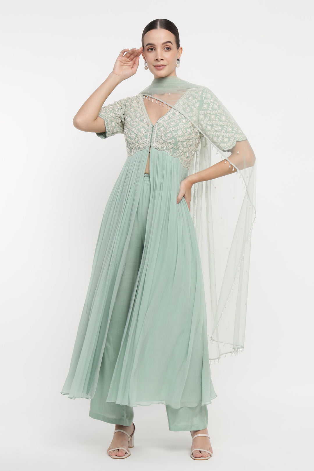 Buy Teal Front Open Maxi Online | By summer Summer By Priyanka Gupta Buy Teal Front Open Maxi Online | By summer Summer By Priyanka Gupta