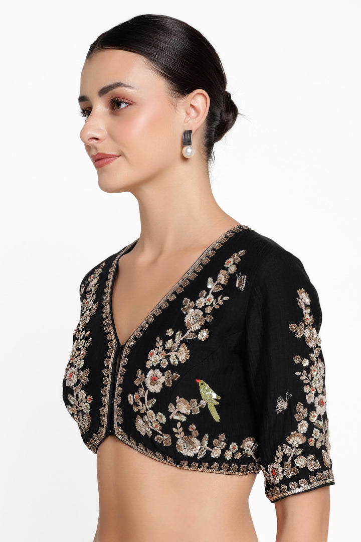Black Noor E Summer Blouse