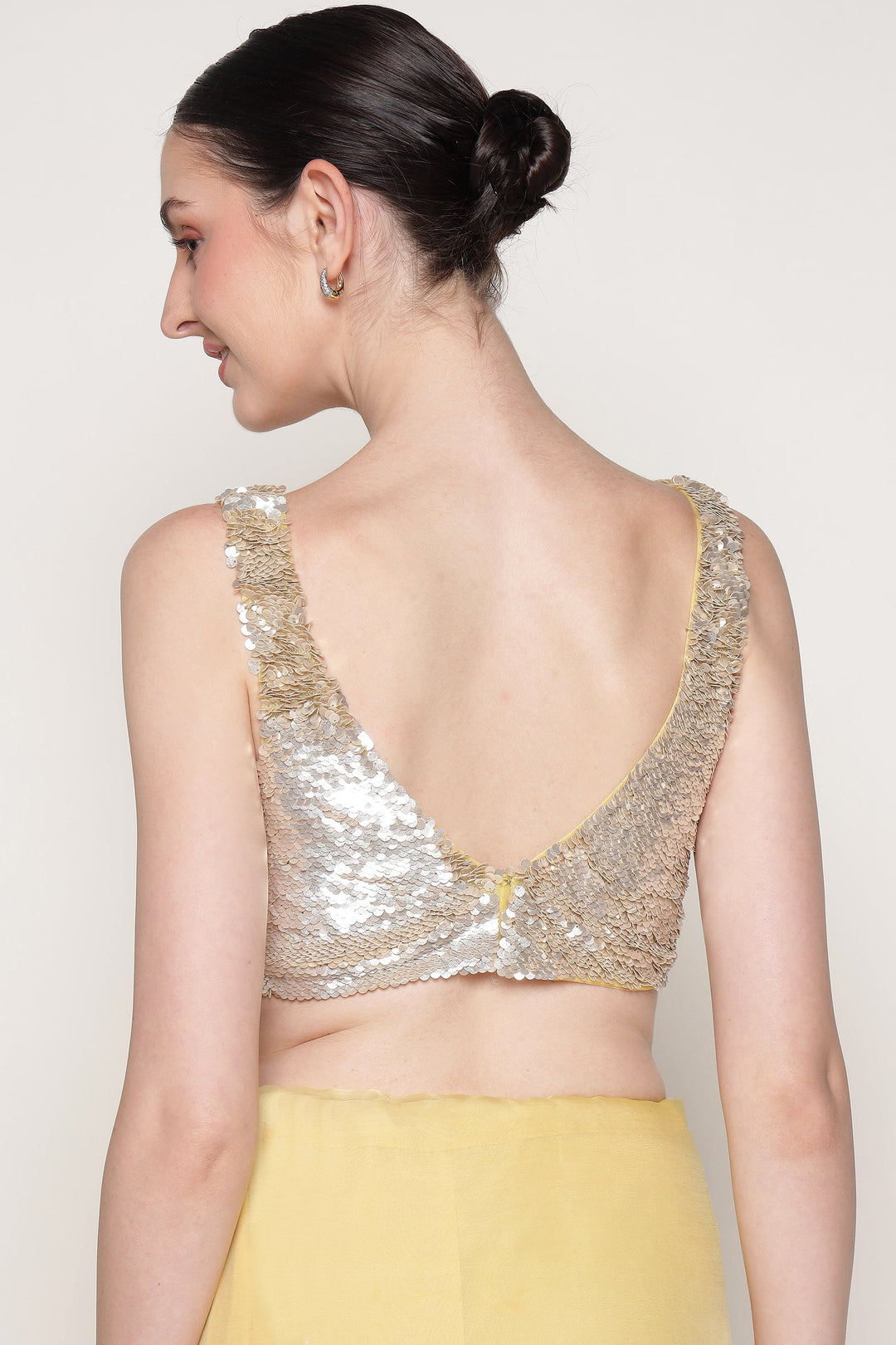 Yellow Buttercup Saree Set