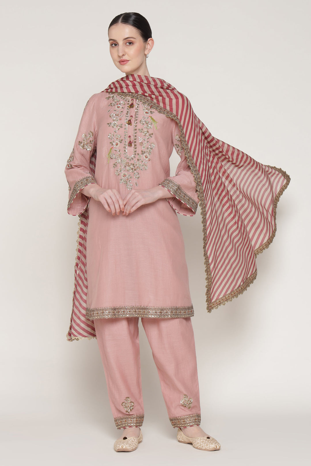 Noor Pink Noor E Summer Kurta Set
