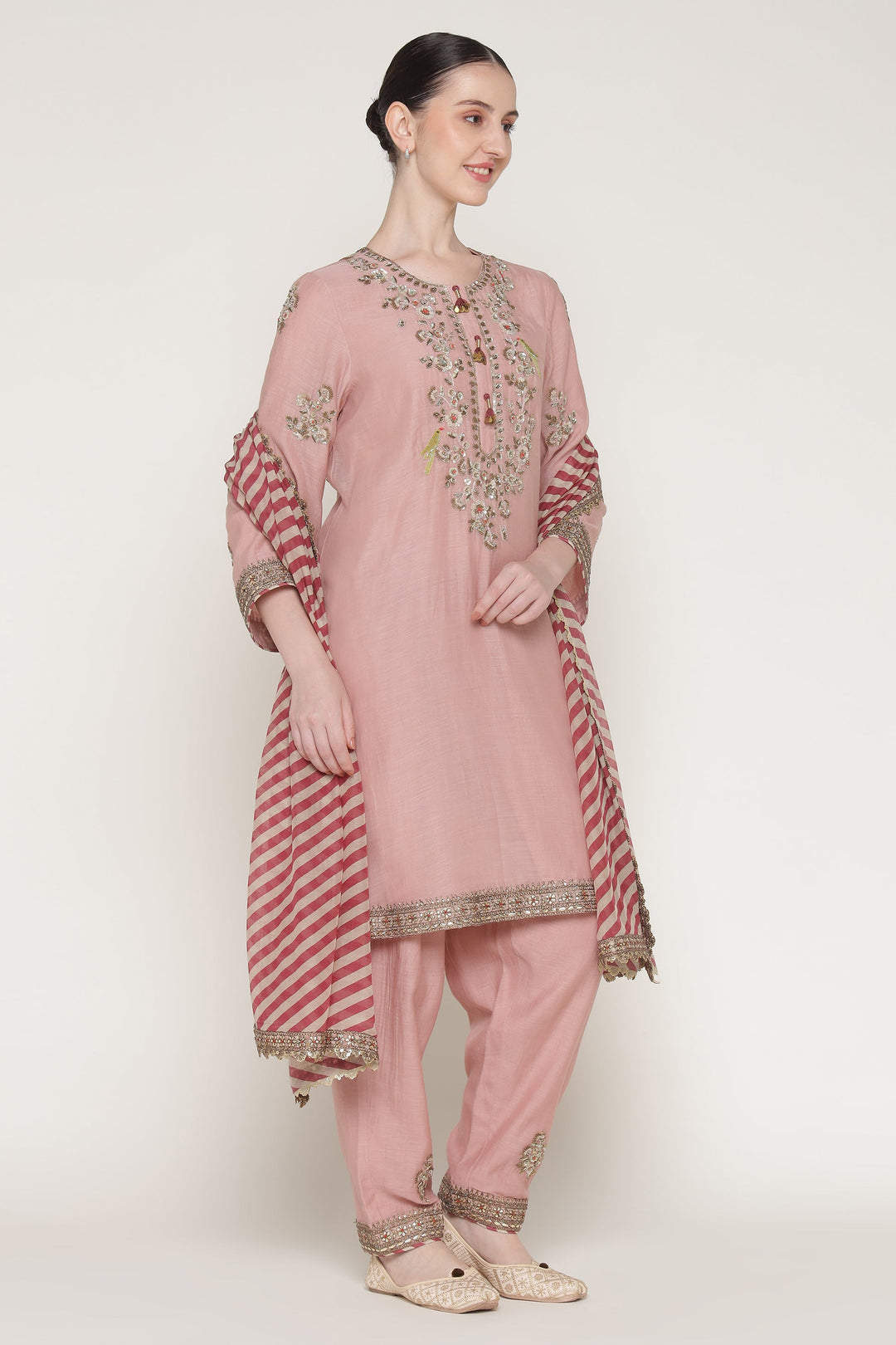 Noor Pink Noor E Summer Kurta Set