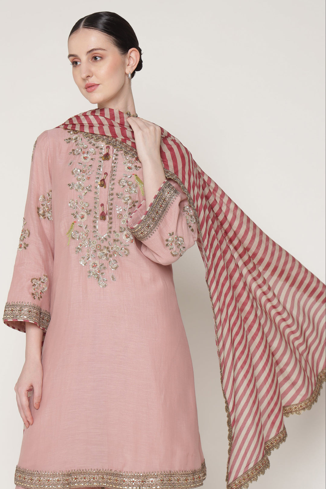 Noor Pink Noor E Summer Kurta Set