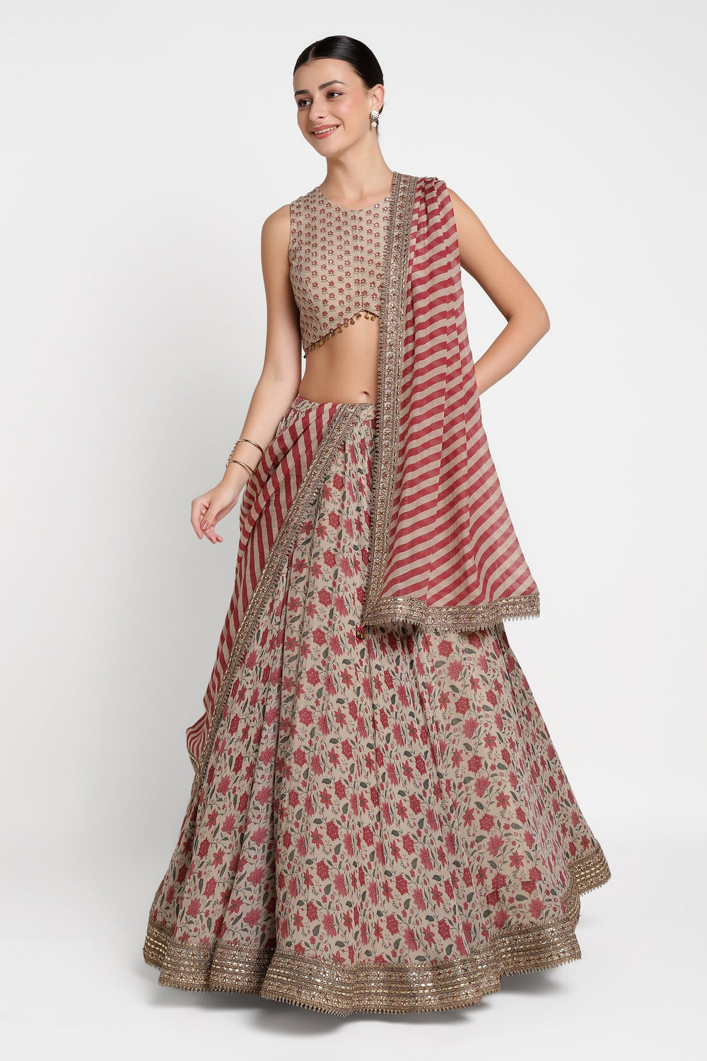 Noor E Summer Printed Lehenga