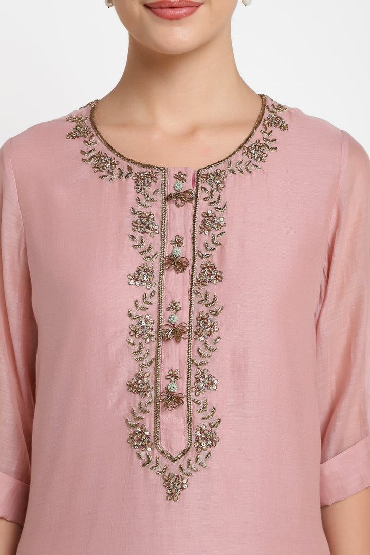 Noor Pink Gul Sadaf Coord Set