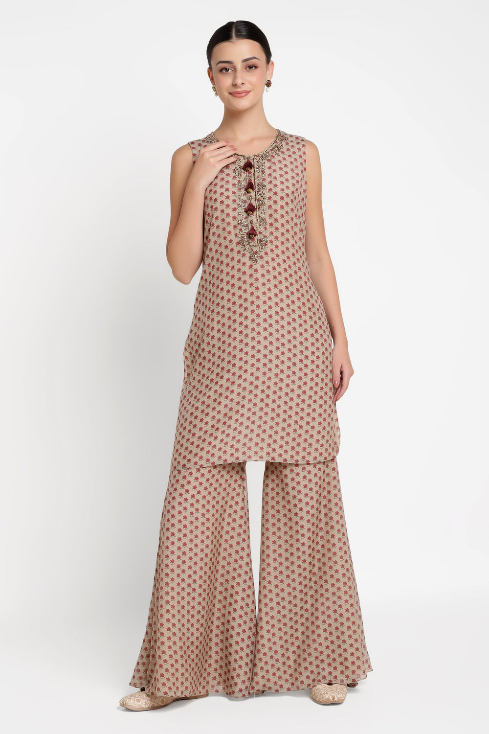 Noor E Print Buta Coord Set