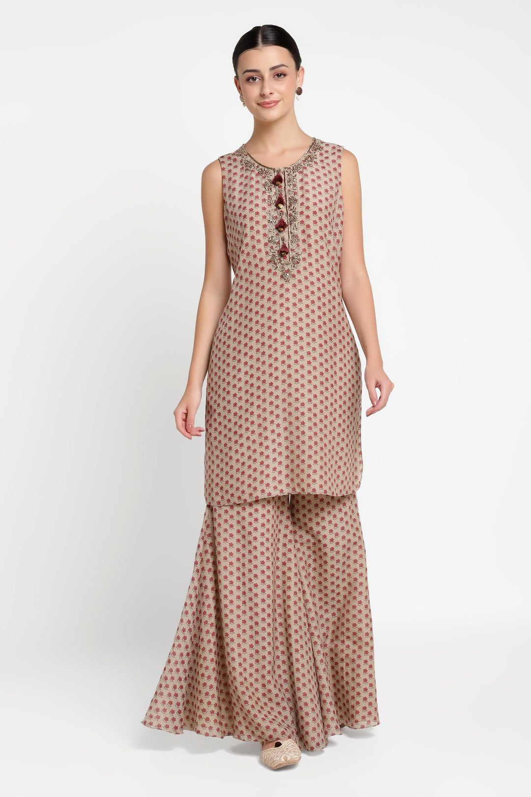 Noor E Print Buta Coord Set