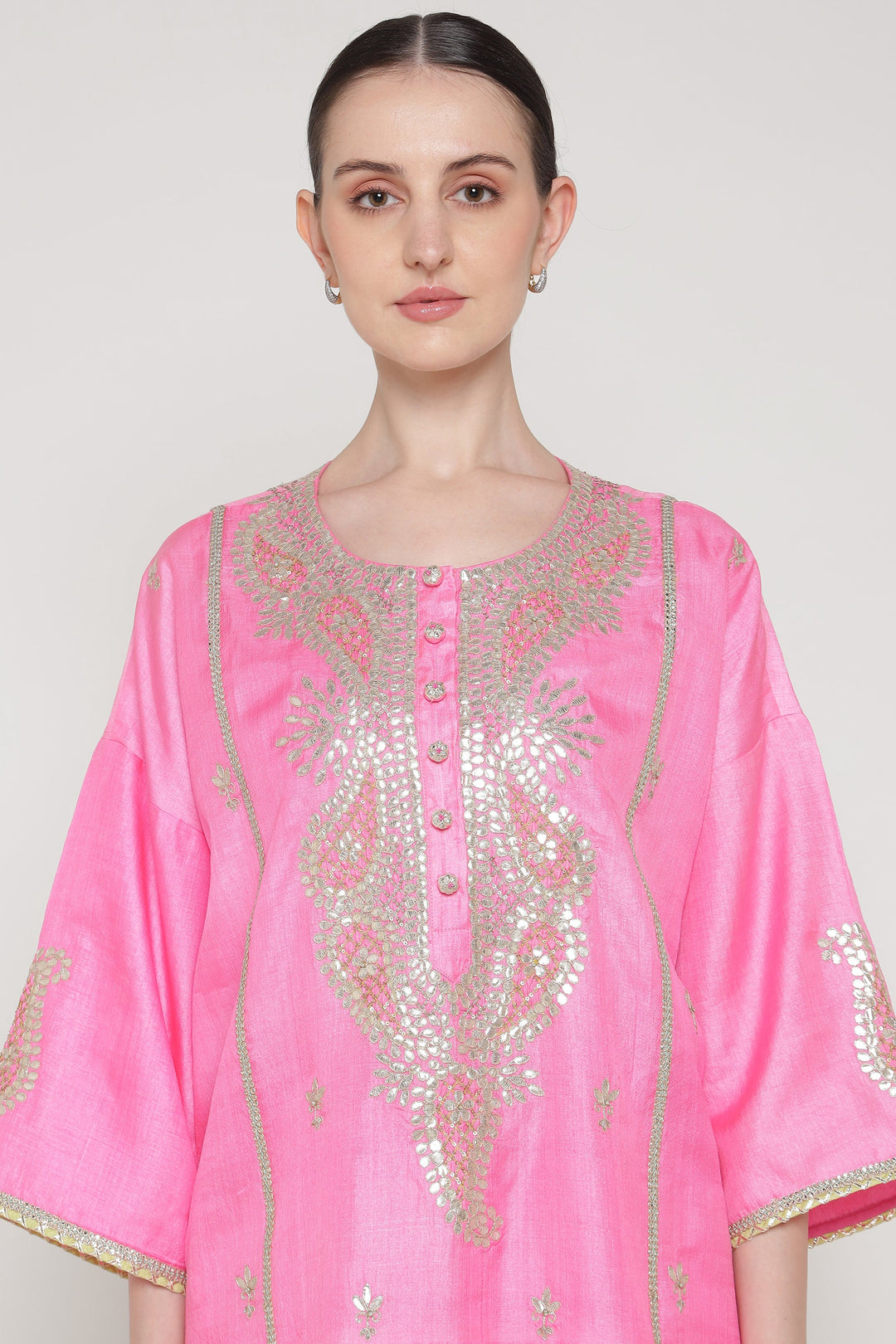 Pink Gota Ambi Tunic
