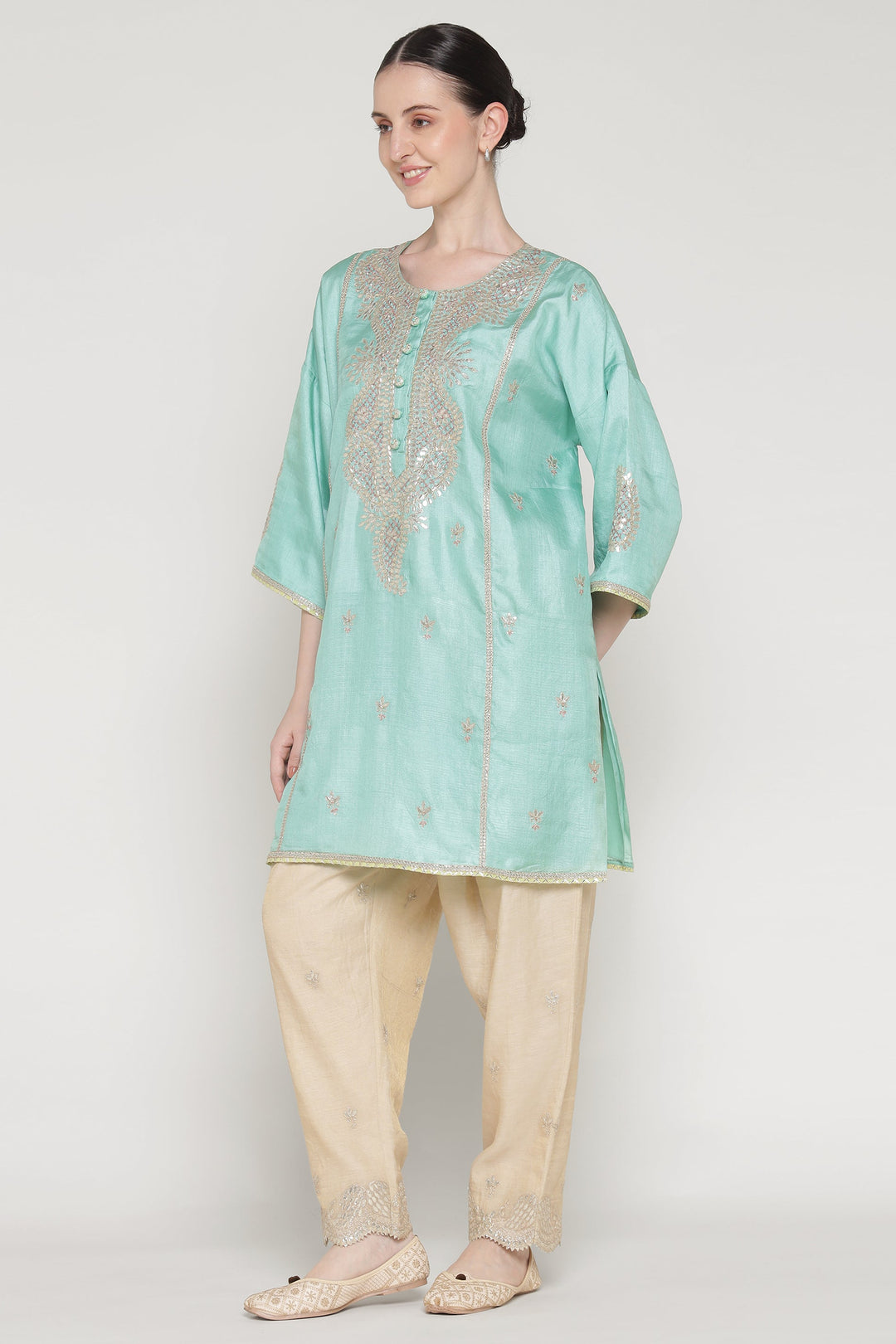 Turq Gota Ambi Tunic