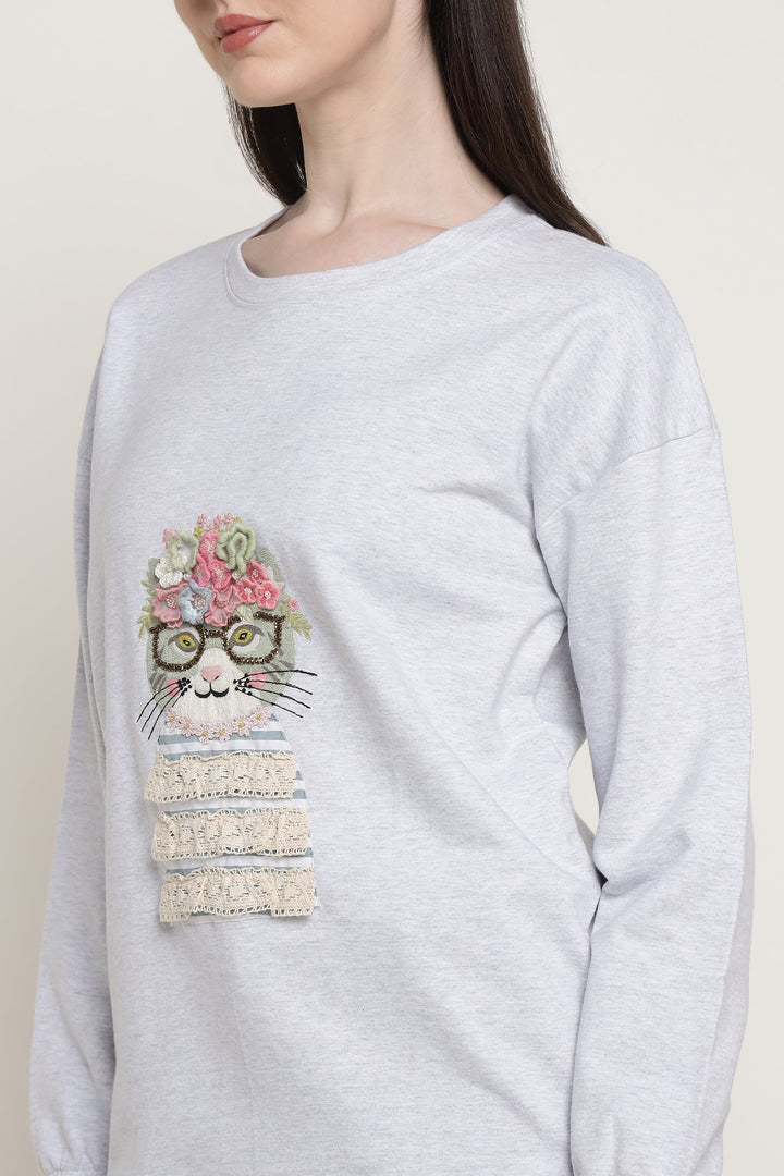 Cool  Cat Sweatshirt