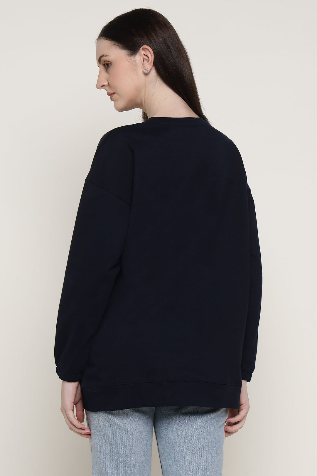 Navy Cool  Cat Sweatshirt