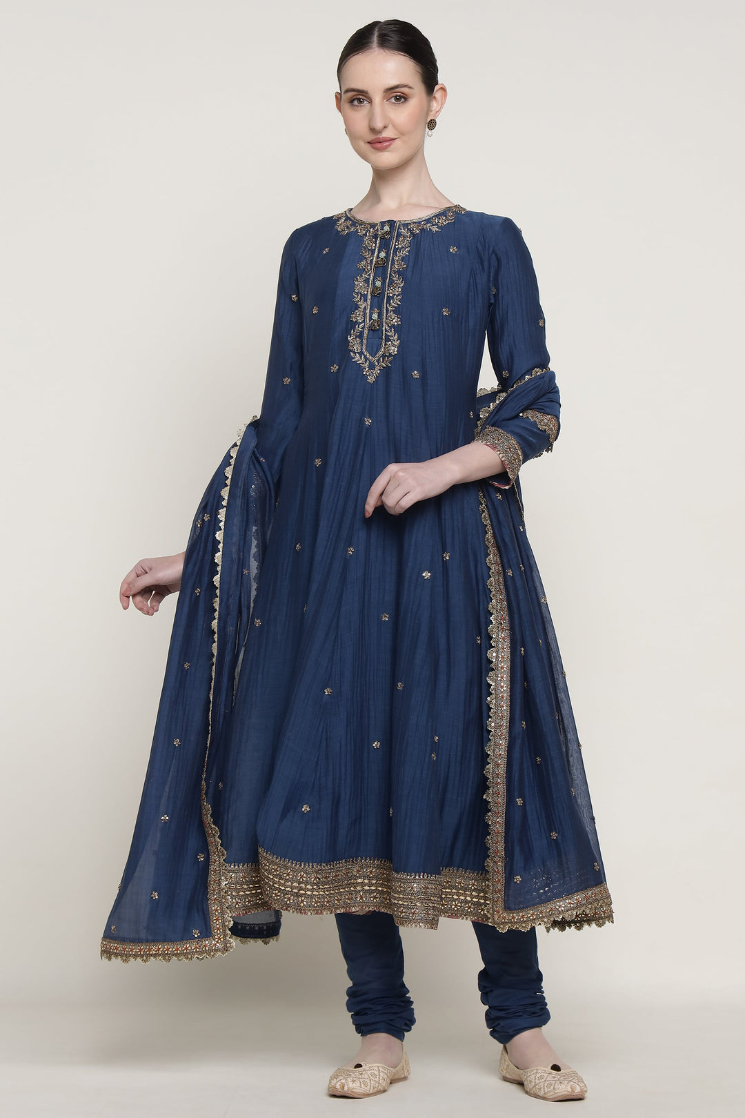 Blue Gul Sadaf Anarkali