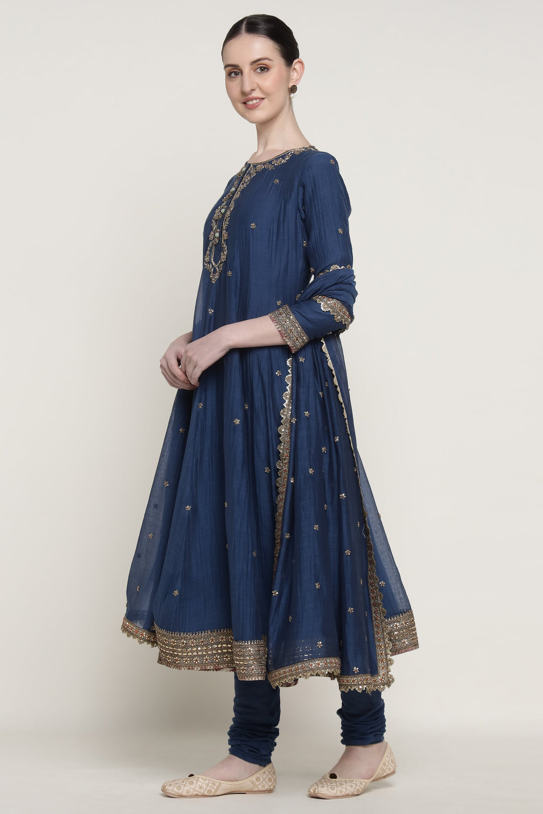 Blue Gul Sadaf Anarkali