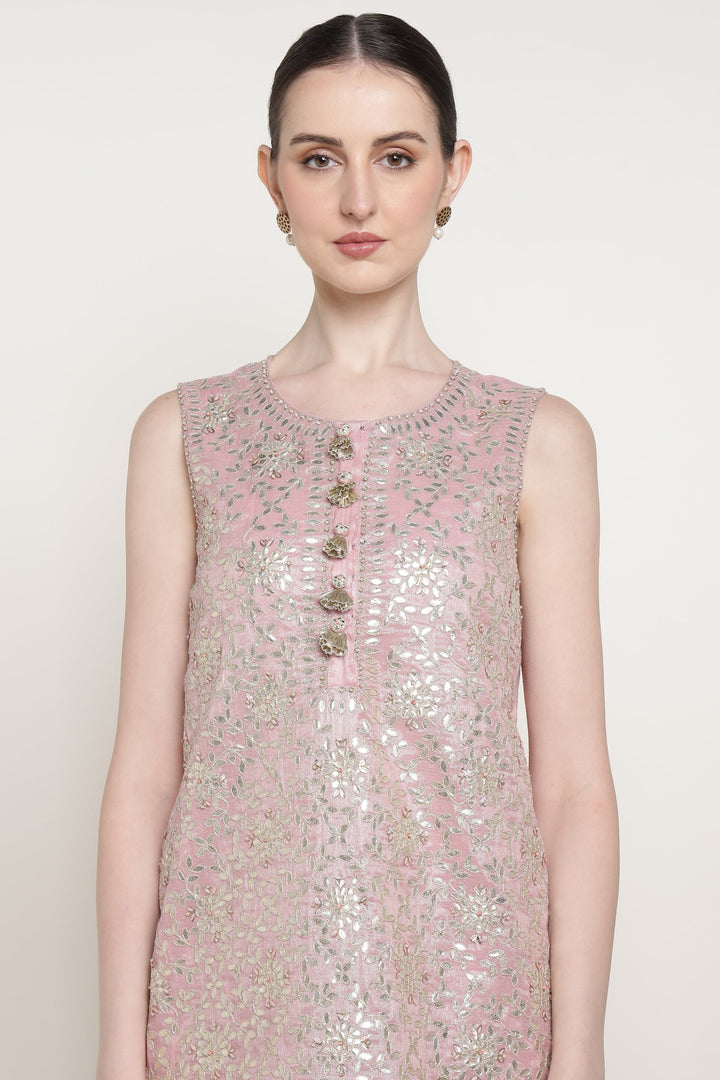 Pink Elena Sharara Set