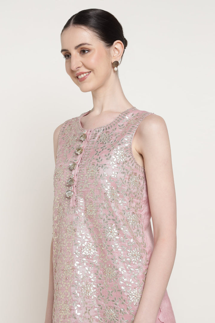 Pink Elena Sharara Set