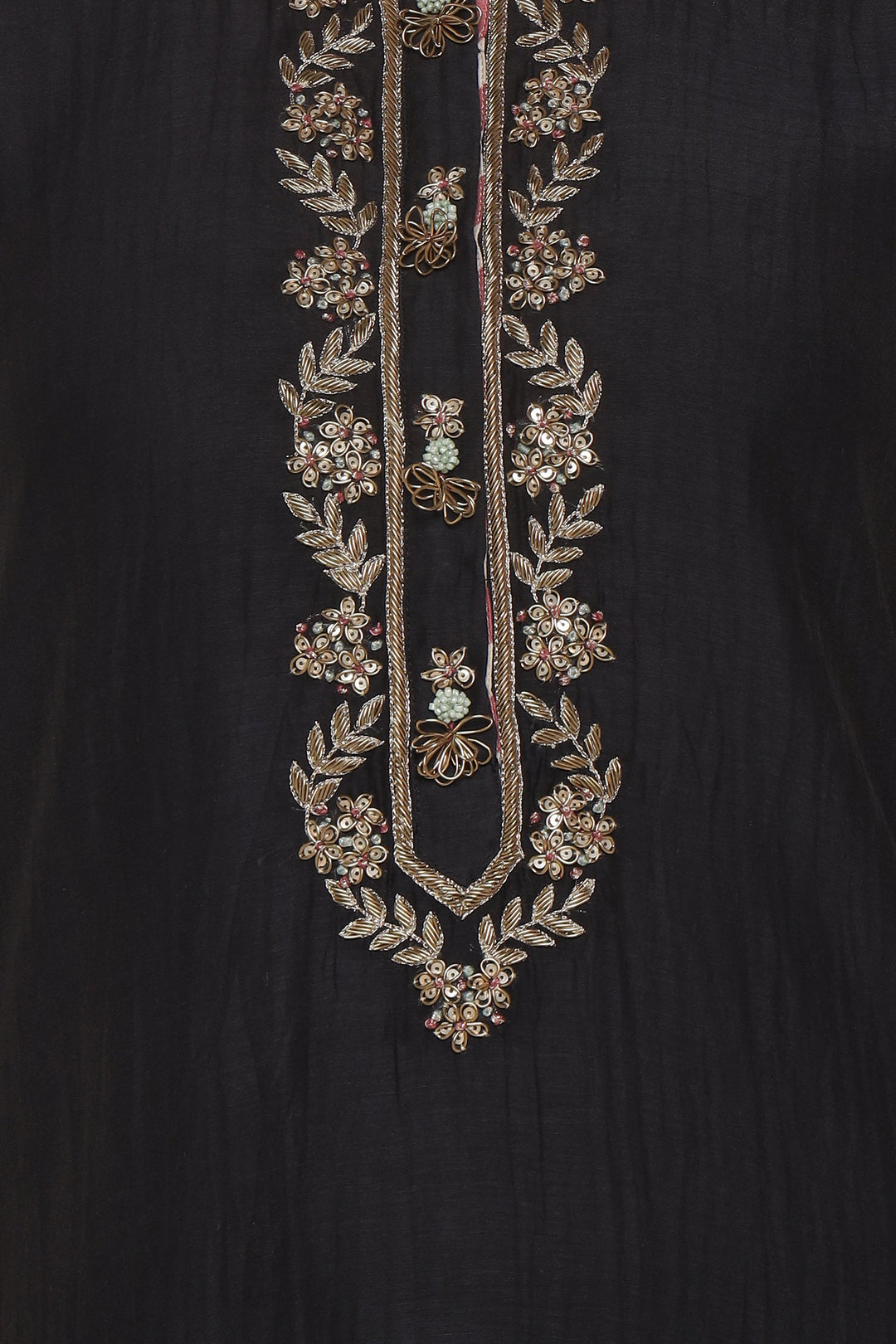 Black Gul Sadaf Coord Set