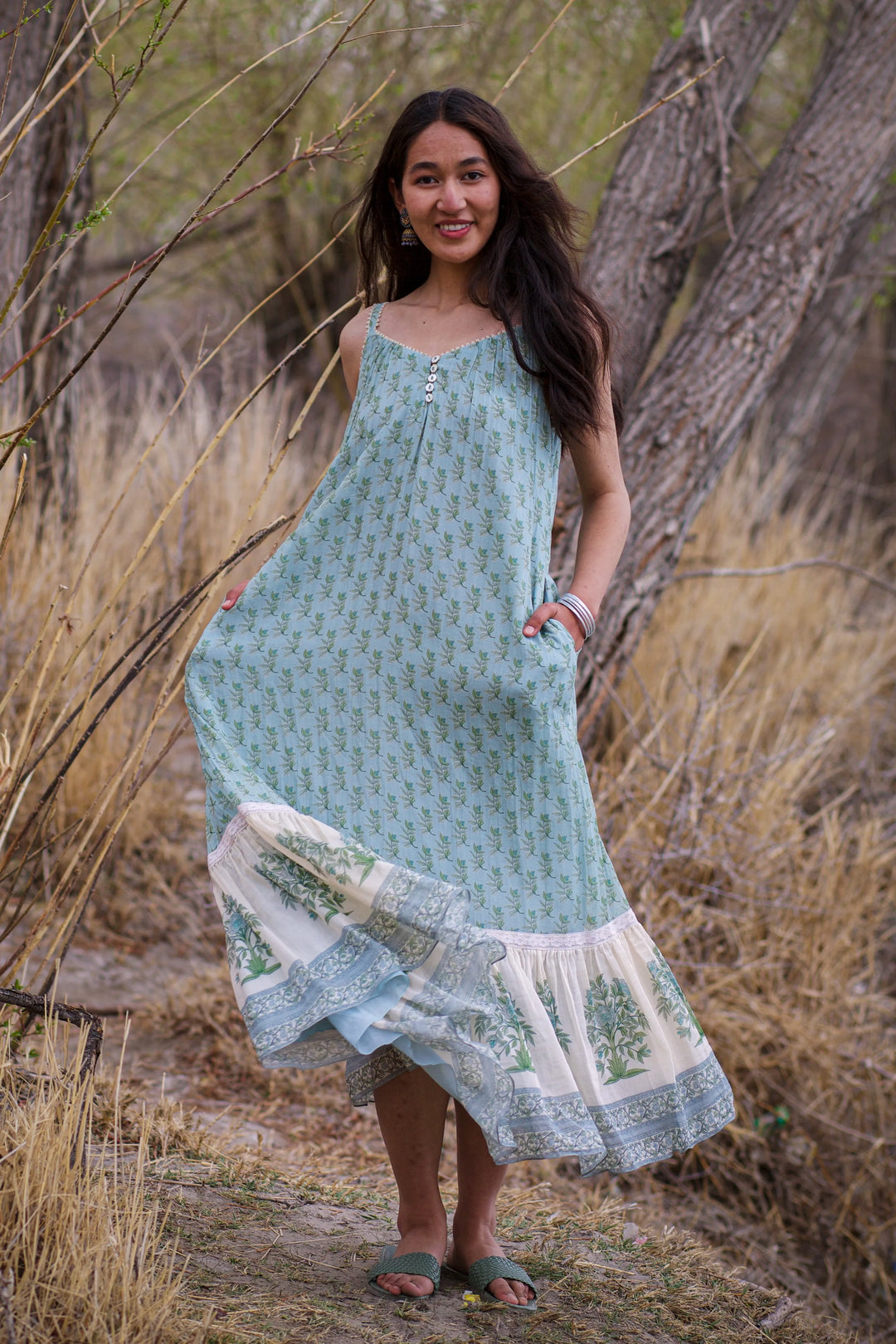 Blue Aria Dress