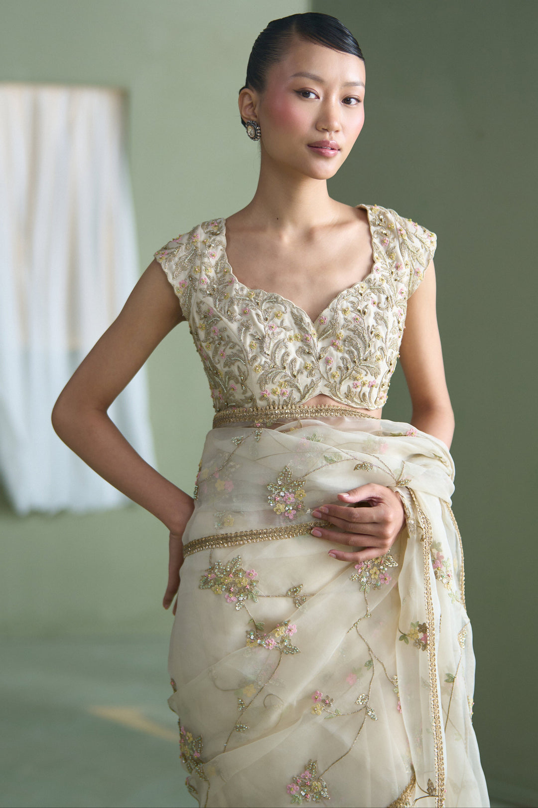 Cassia Jaal Saree