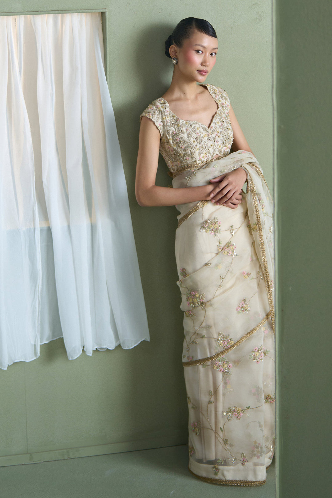 Cassia Jaal Saree
