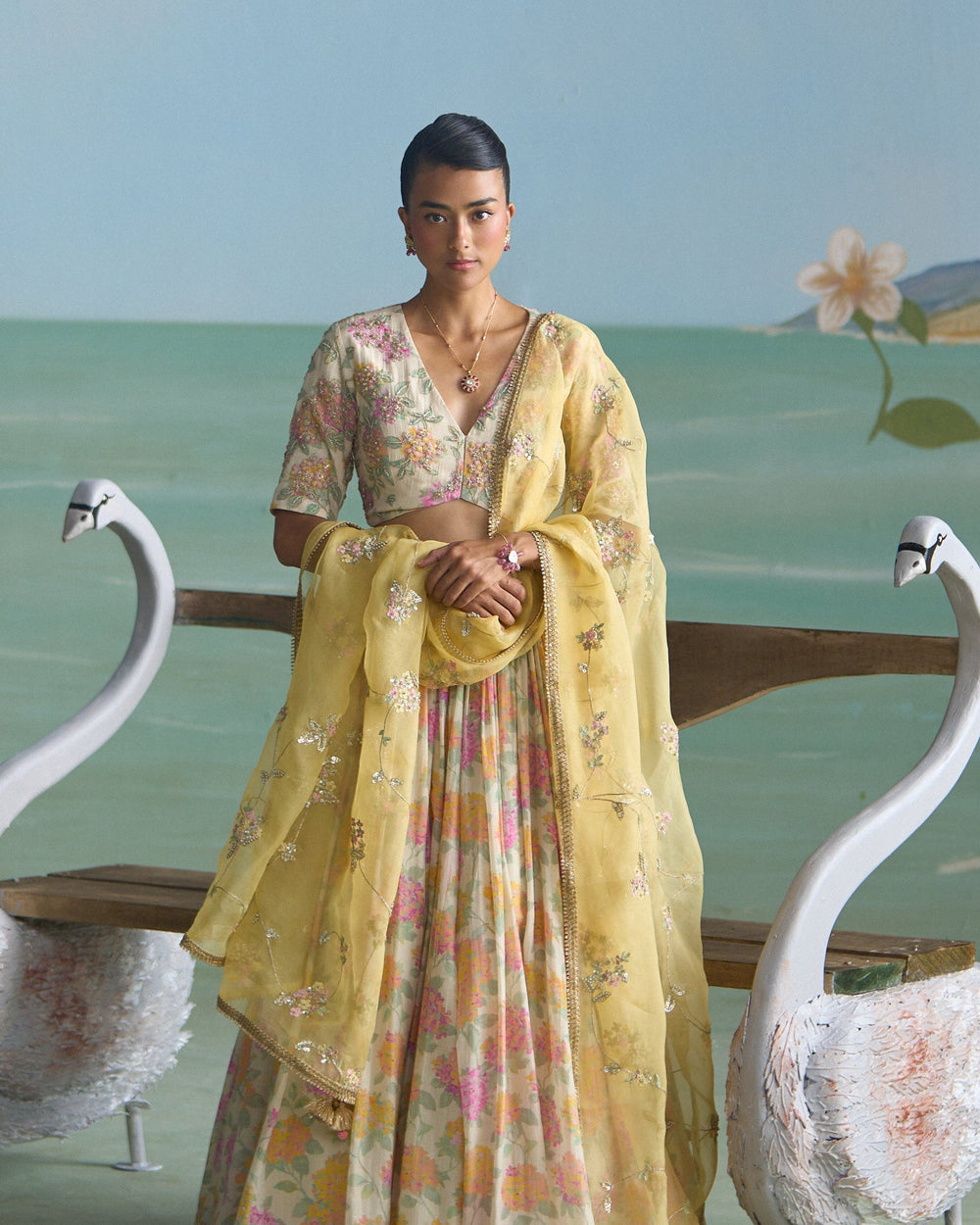 Cassia Lehenga