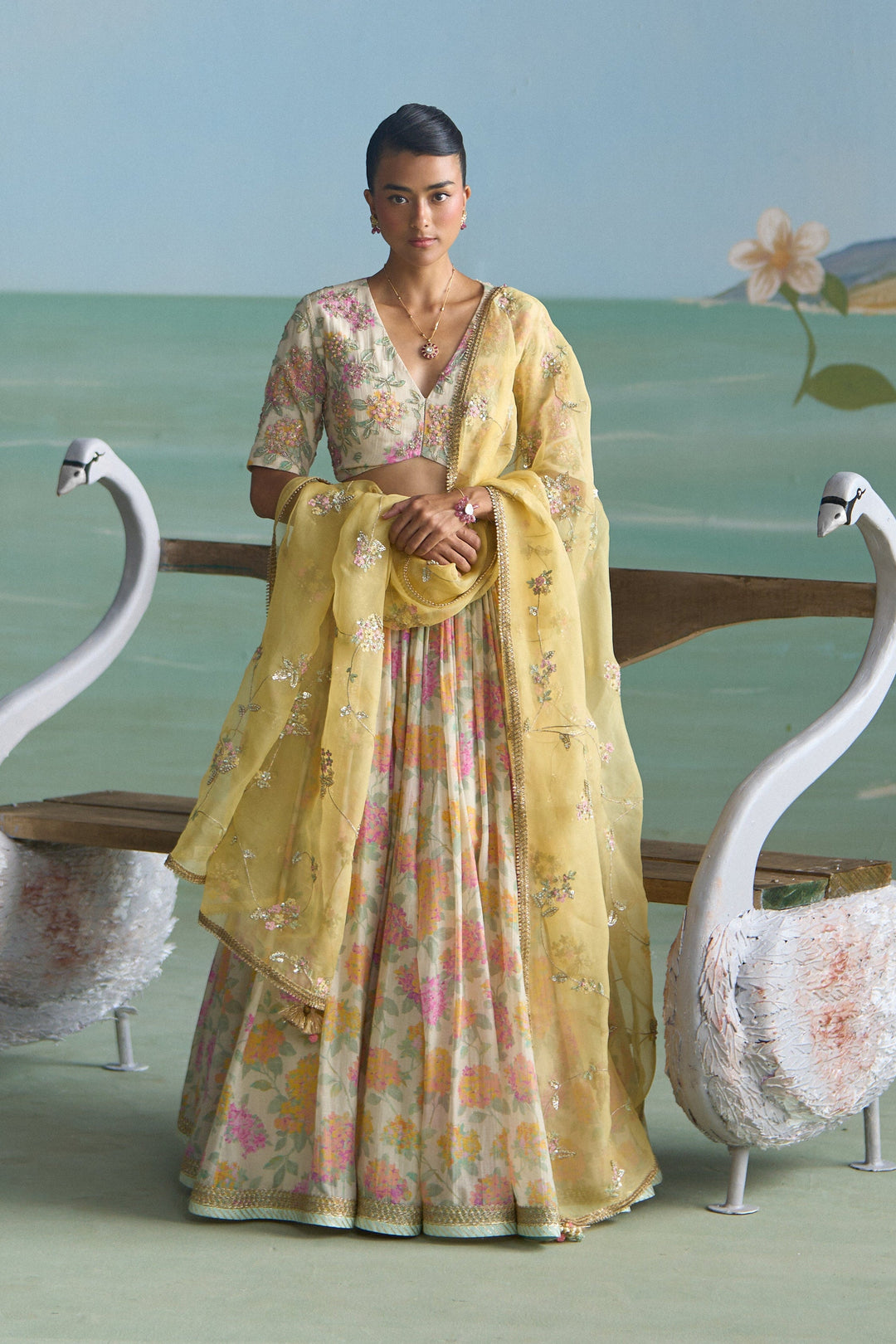 Cassia Lehenga