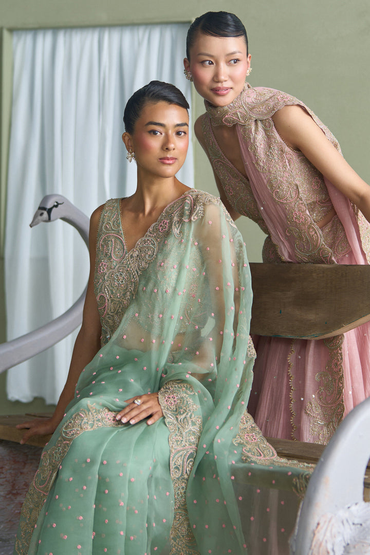 Vrinda Paisley Saree