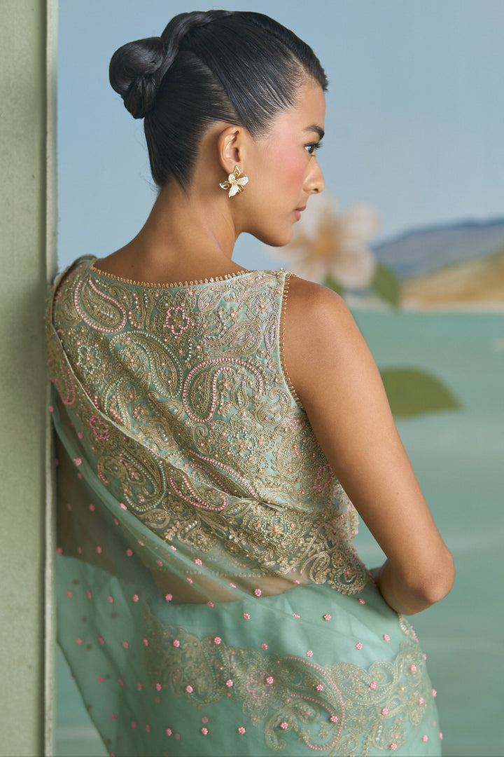 Vrinda Paisley Saree