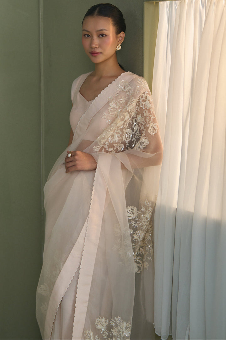 Shadow Bloom Saree