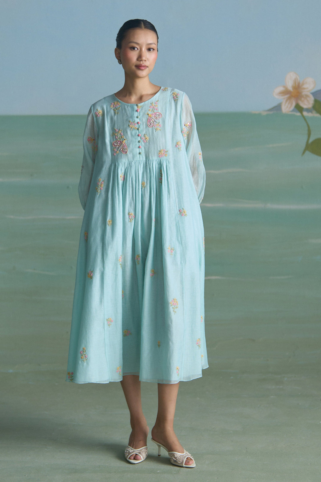 Turq Bug Me Not Dress