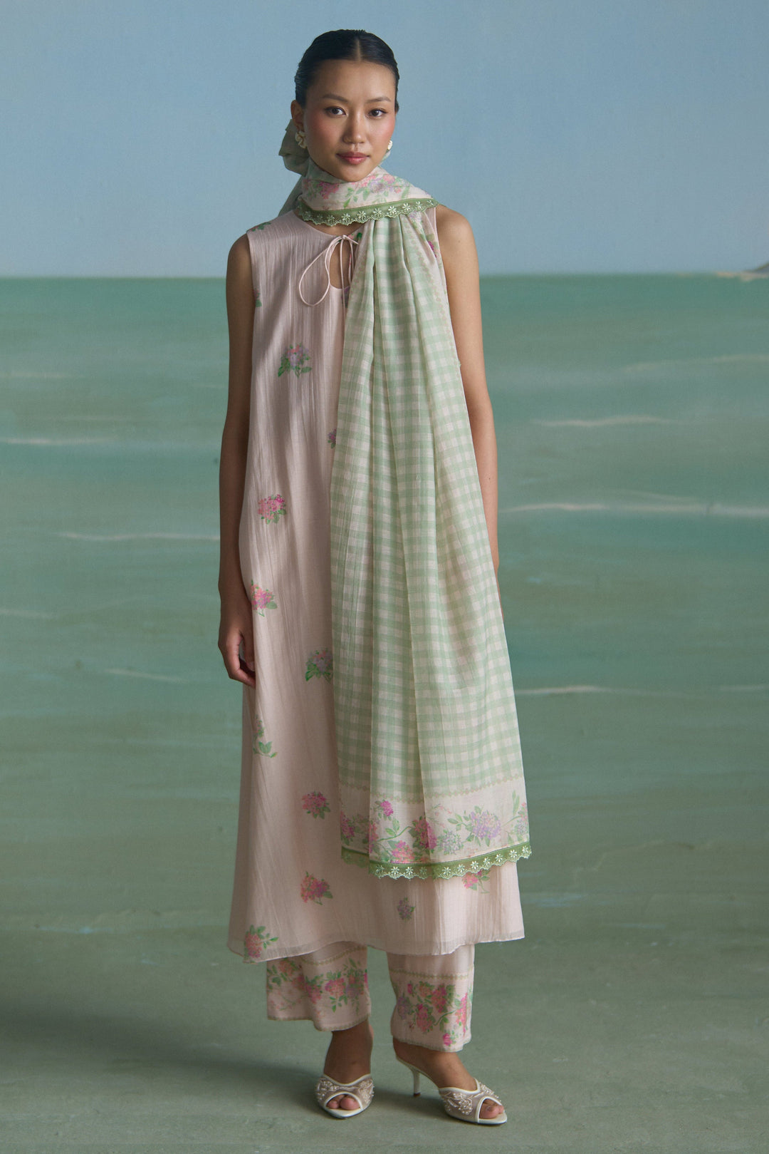 Pink Elsie Kurta Set