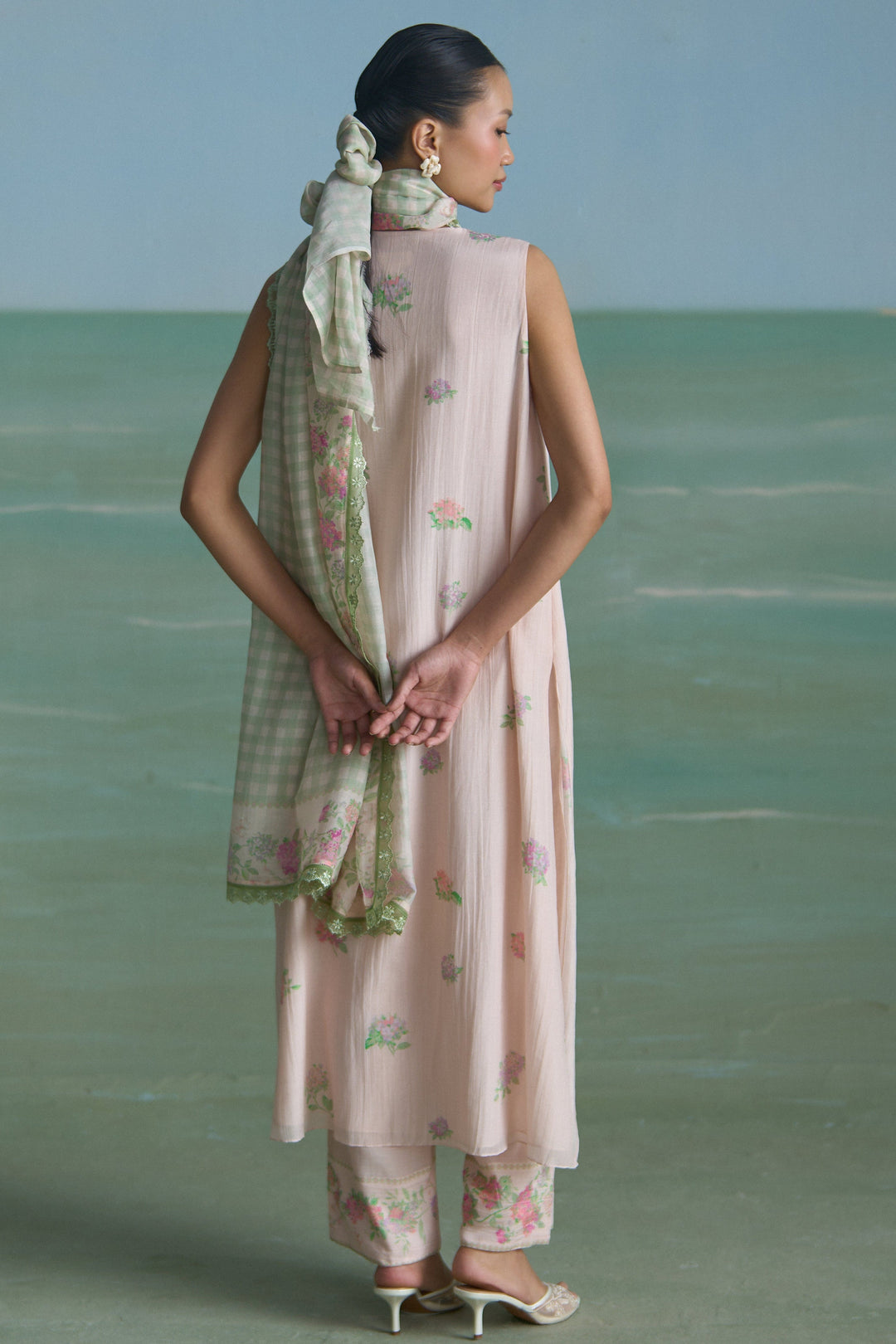 Pink Elsie Kurta Set