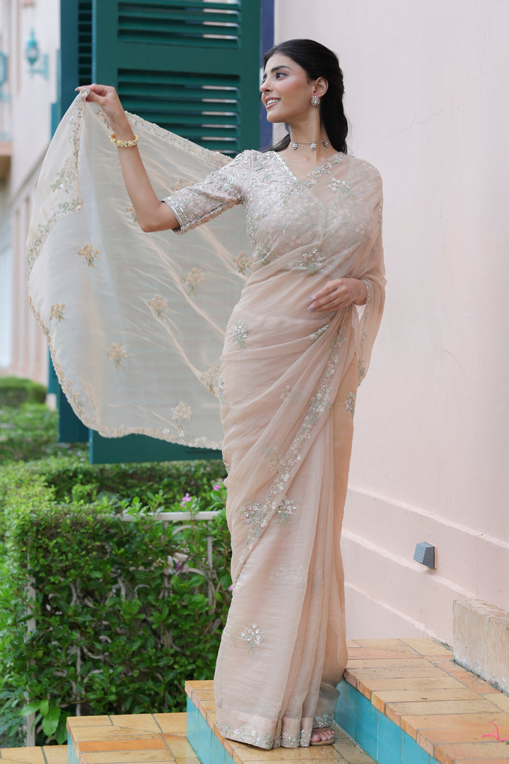 Blossom Bow Saree