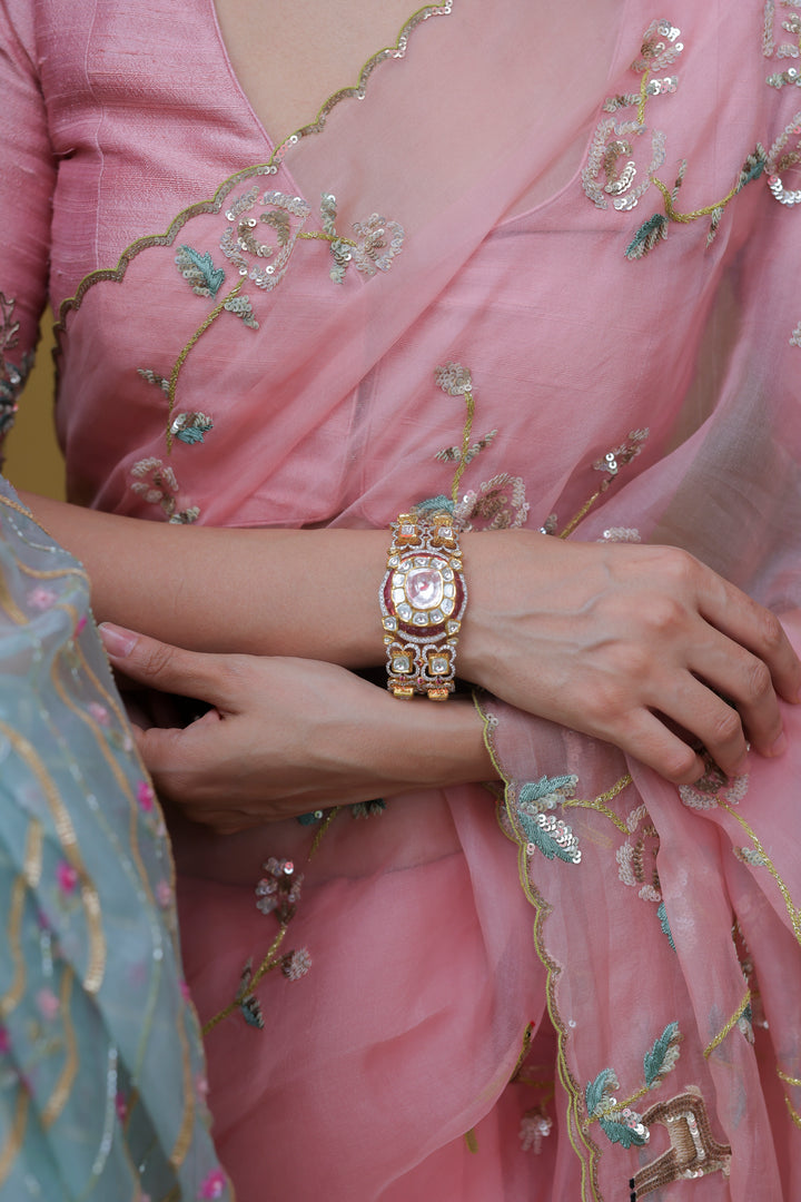 Jungle Walk Rose Garden Saree