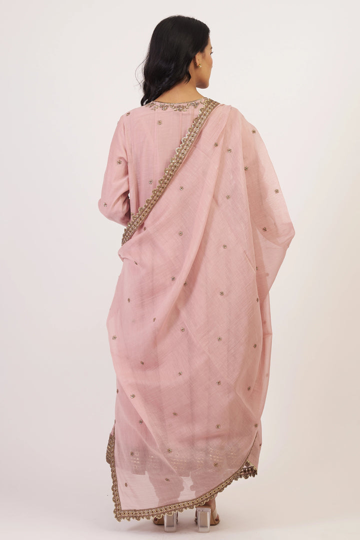 Pink Gul Sadaf Anarkali